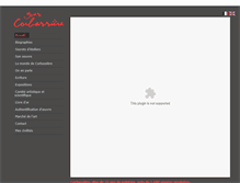 Tablet Screenshot of maitrecorbassiere.com
